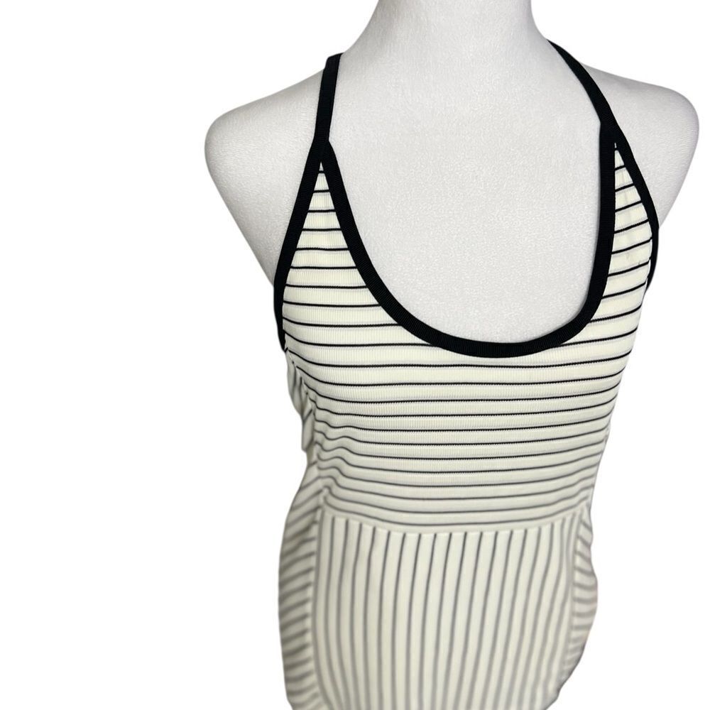 Derek Lam 10C Athleta Striped Madison
Ave Tank Top White Black Womens
Medium - Picture 6 of 10